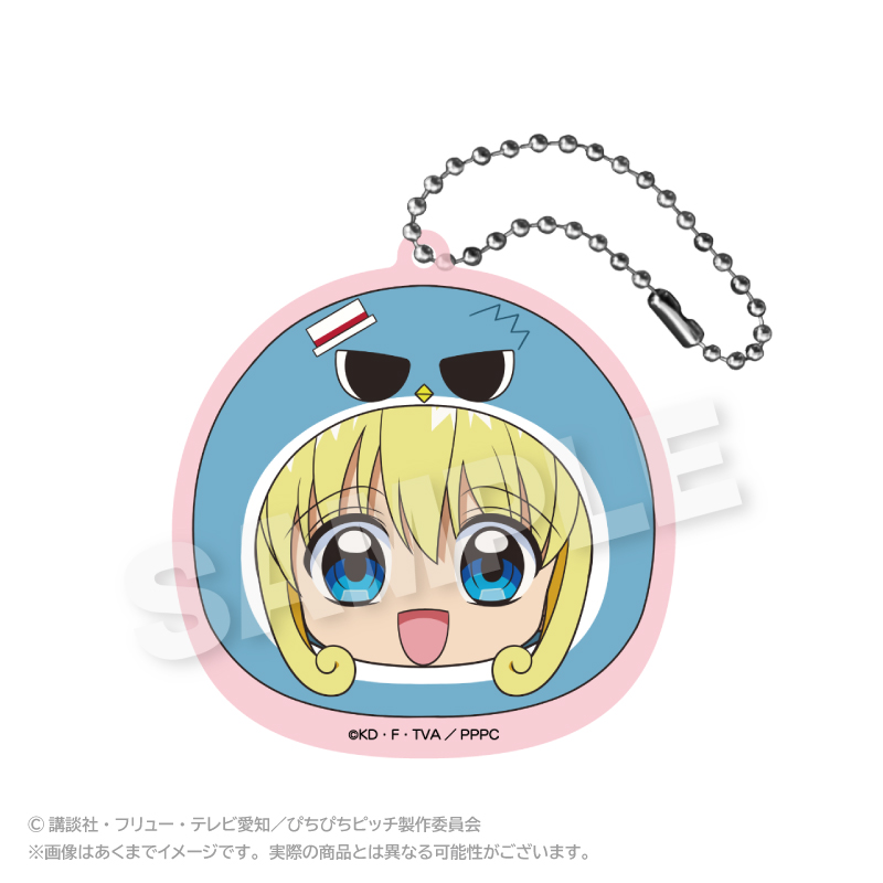 【ステラノーツ】ぴちぴちピッチ まるめいつアクリルキーホルダー るちあ