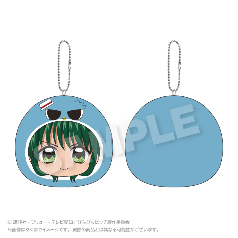 【ステラノーツ】ぴちぴちピッチ まるめいつクッションキーホルダー リナ