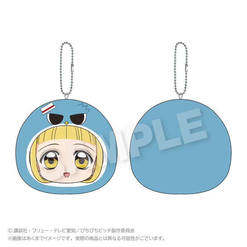 【ステラノーツ】ぴちぴちピッチ まるめいつクッションキーホルダー ココ