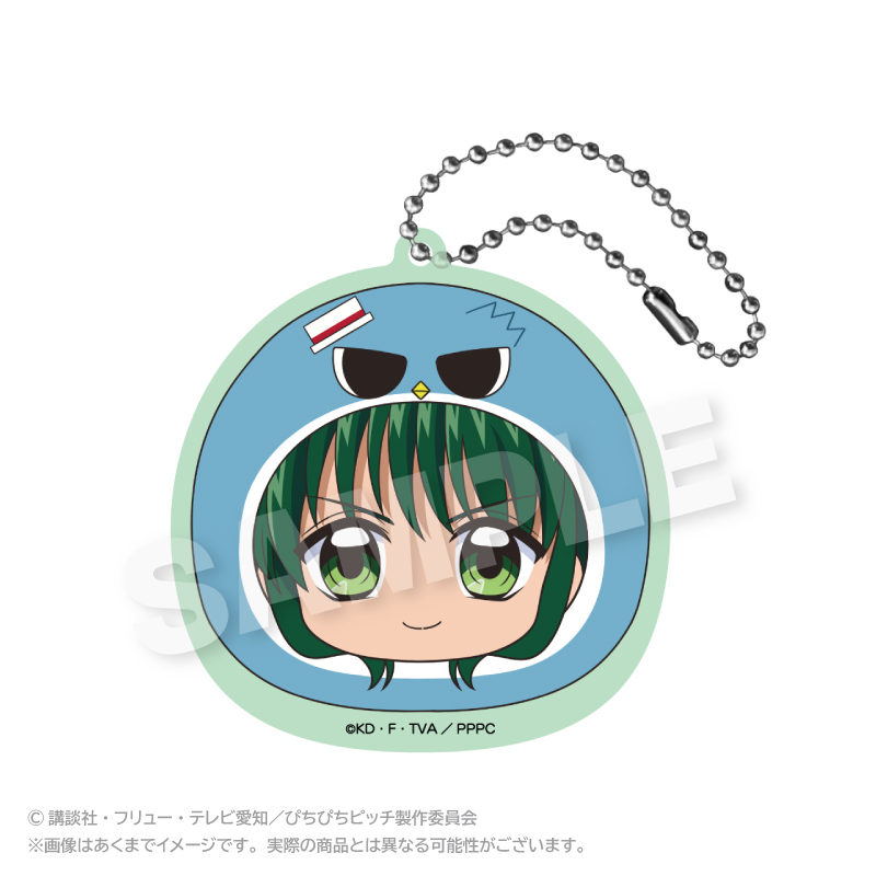 【ステラノーツ】ぴちぴちピッチ まるめいつアクリルキーホルダー リナ