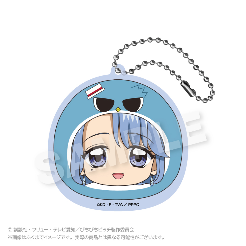【ステラノーツ】ぴちぴちピッチ まるめいつアクリルキーホルダー ノエル