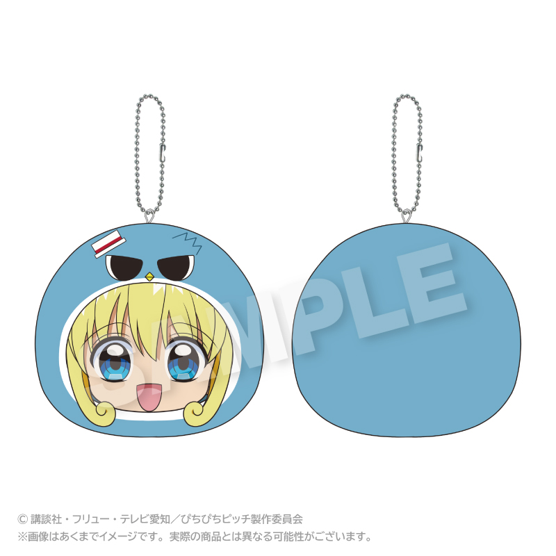 【ステラノーツ】ぴちぴちピッチ まるめいつクッションキーホルダー るちあ