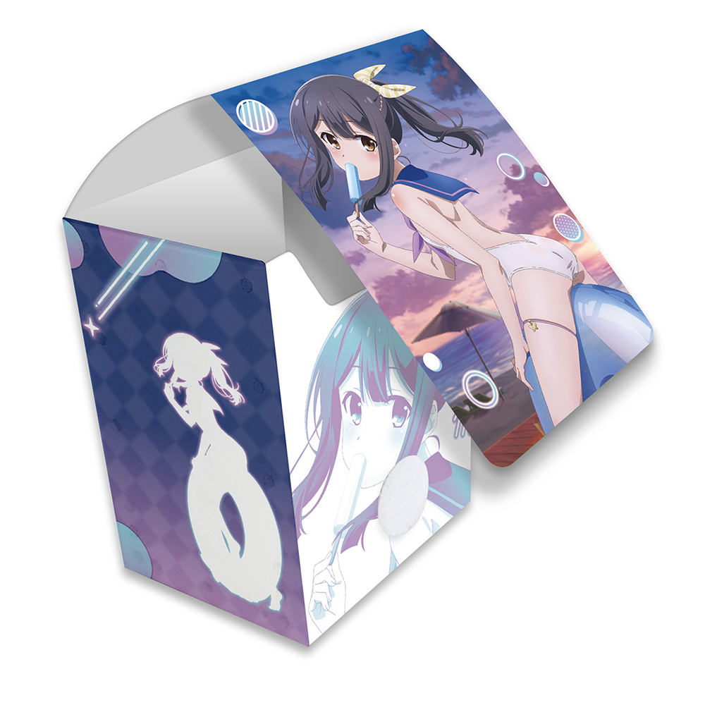 【カーテン魂】劇場版「Fate/kaleid liner プリズマ☆イリヤ Licht 名前の無い少女」 描き下ろしデッキケース (美遊/セーラー水着)