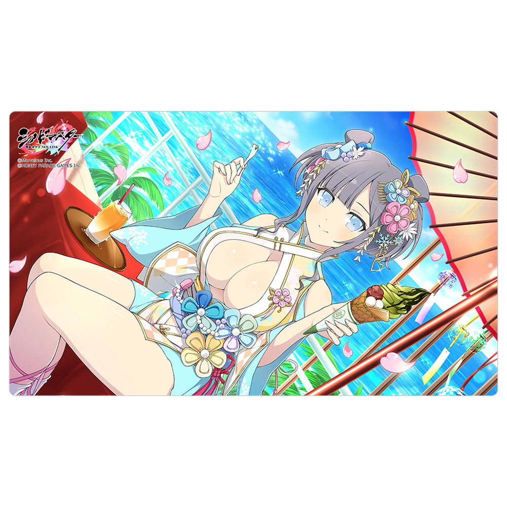 【カーテン魂】シノビマスター 閃乱カグラ NEW LINK ラバーマット (雪泉/81の日盛・伝説双乳祭)