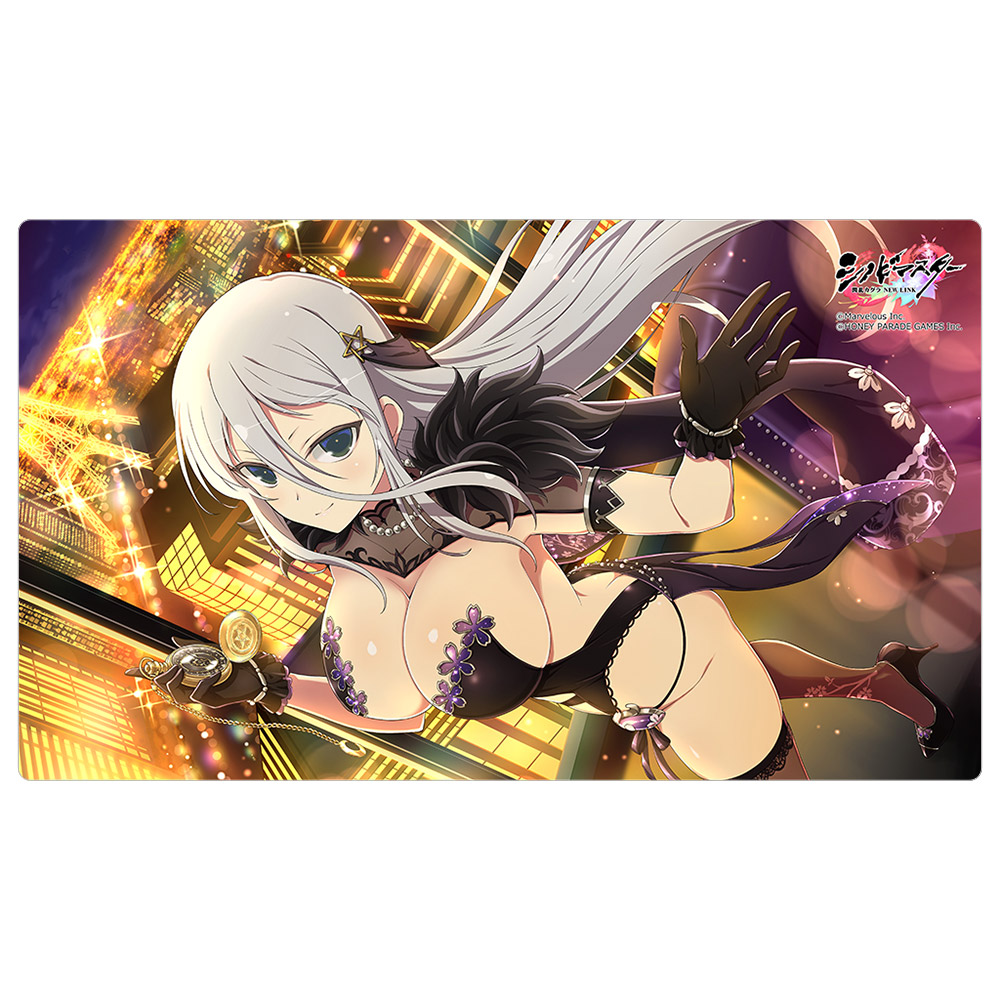 【カーテン魂】シノビマスター 閃乱カグラ NEW LINK ラバーマット (閃光/新乳祭)