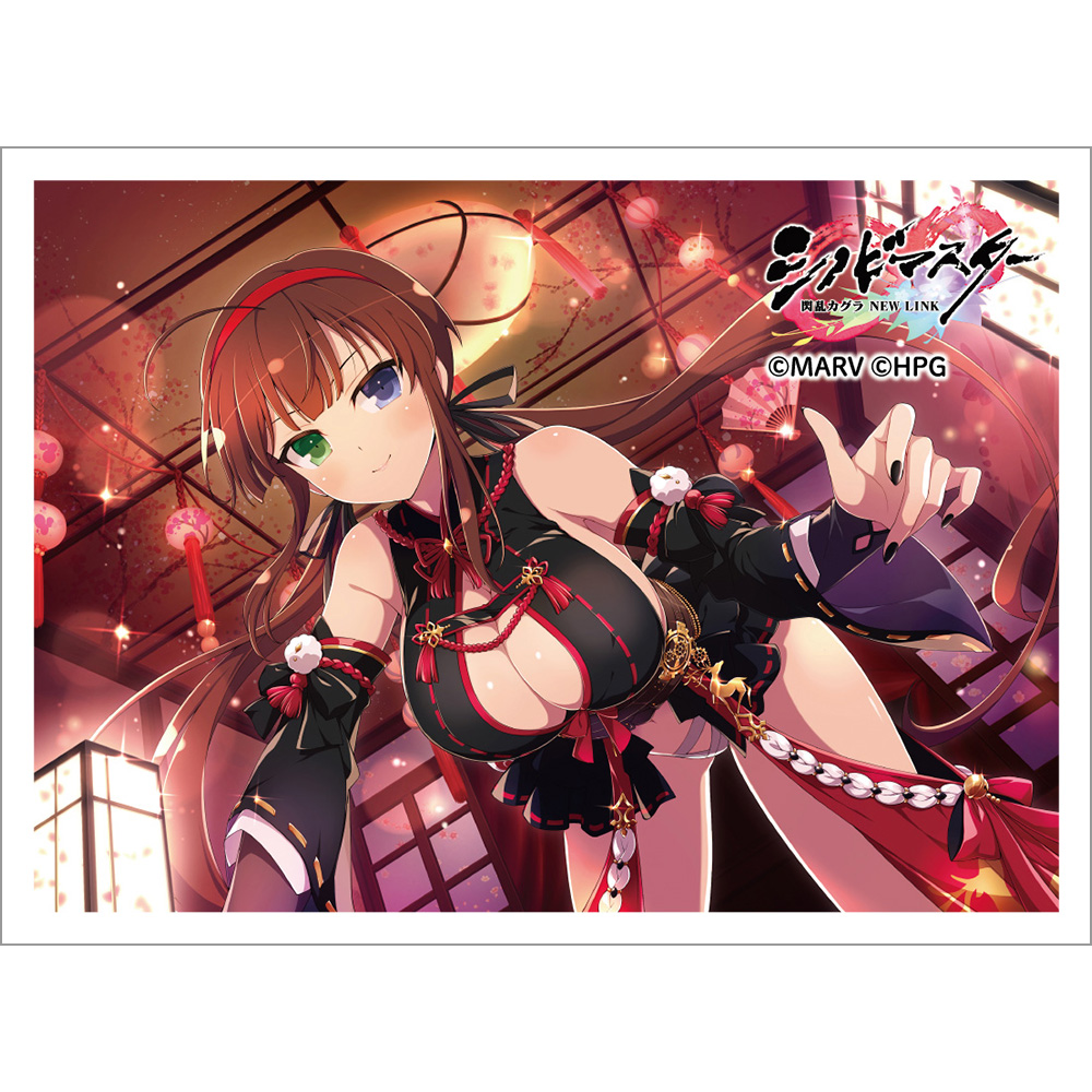 【カーテン魂】シノビマスター 閃乱カグラ NEW LINK スリーブ (両備/盛・伝説爆乳祭)