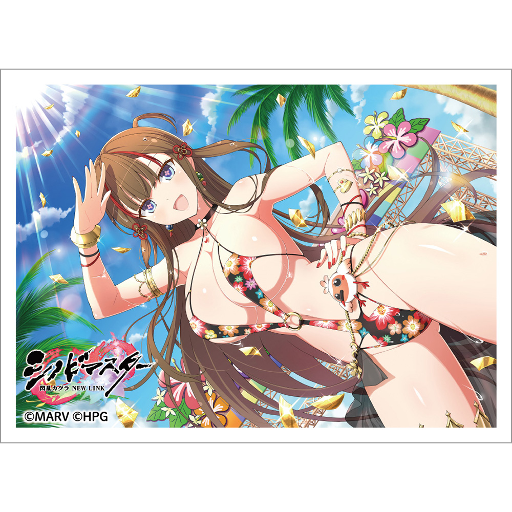 【カーテン魂】シノビマスター 閃乱カグラ NEW LINK スリーブ (鴇/人気投票新乳祭)