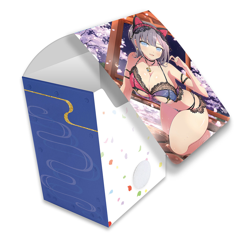 【カーテン魂】シノビマスター 閃乱カグラ NEW LINK デッキケース (雪泉/81の日盛・伝説双乳祭)