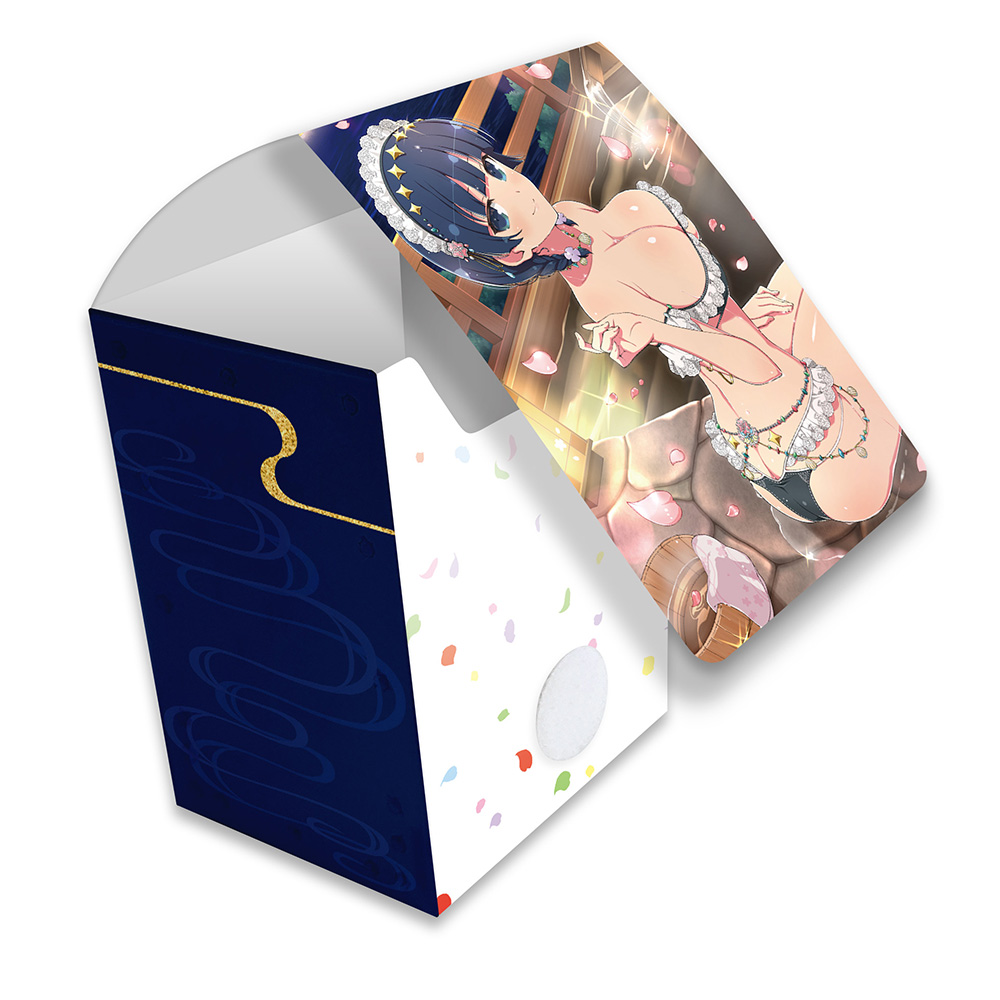 【カーテン魂】シノビマスター 閃乱カグラ NEW LINK デッキケース (夜桜/81の日盛・伝説双乳祭)