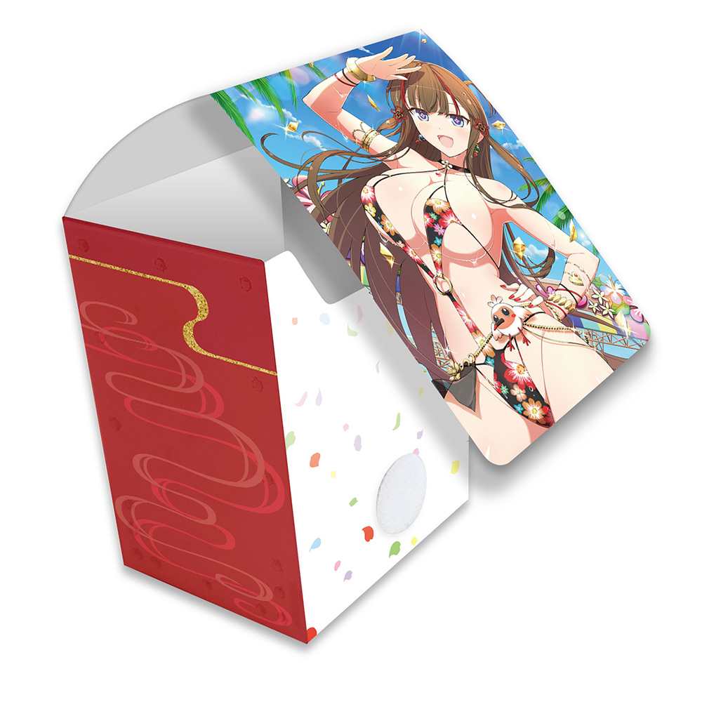 【カーテン魂】シノビマスター 閃乱カグラ NEW LINK デッキケース (鴇/人気投票新乳祭)