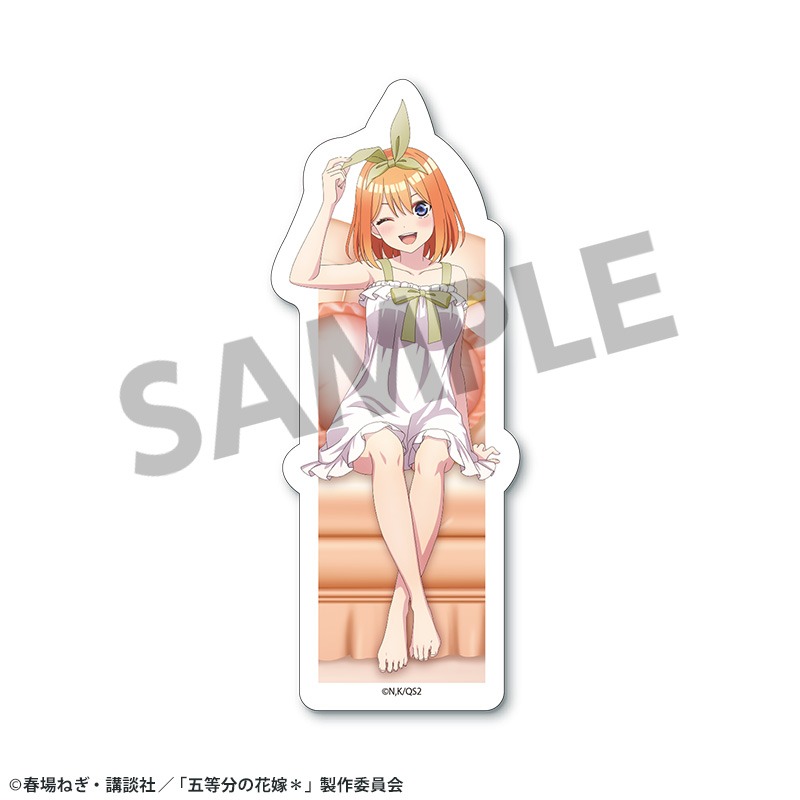 【ホビーストック】五等分の花嫁＊ 描き下ろしダイカットステッカー 中野四葉 ナイトウェア ver.
