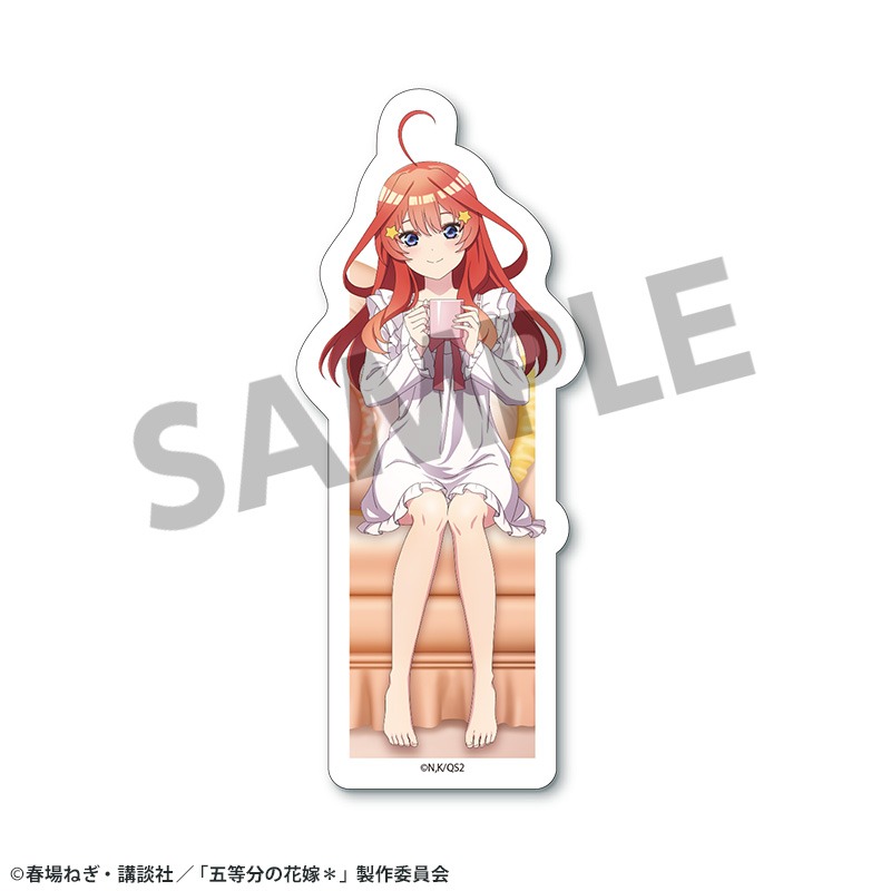 【ホビーストック】五等分の花嫁＊ 描き下ろしダイカットステッカー 中野五月 ナイトウェア ver.