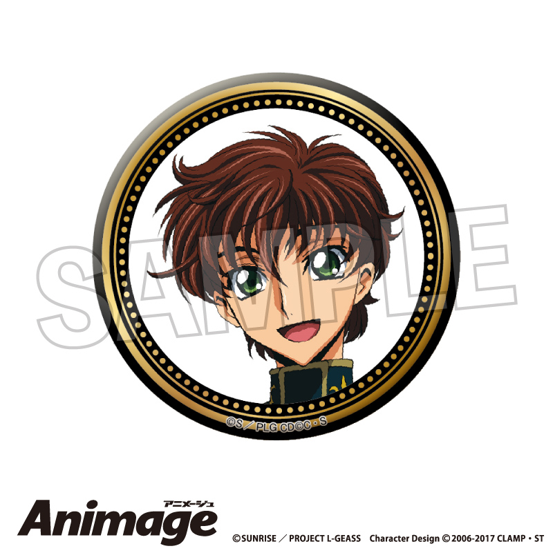 【PROOF】コードギアス 反逆のルルーシュ Animageギラギラ缶バッジ vol.3 E