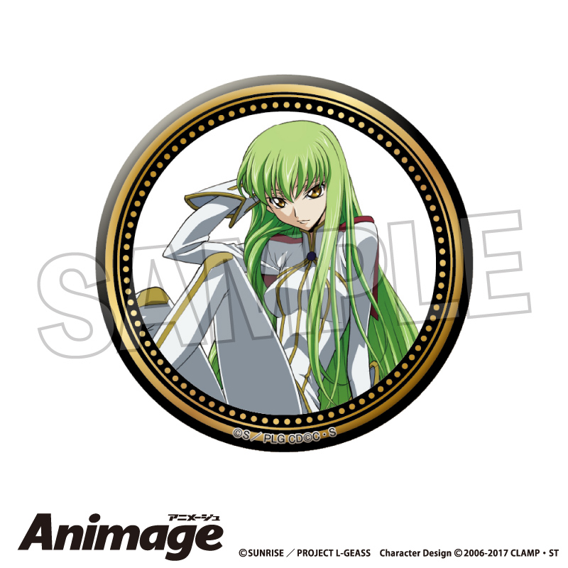 【PROOF】コードギアス 反逆のルルーシュ Animageギラギラ缶バッジ vol.3 F