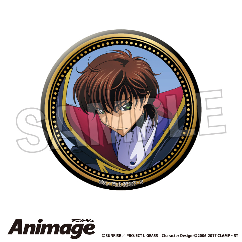 【PROOF】コードギアス 反逆のルルーシュ Animageギラギラ缶バッジ vol.3 P