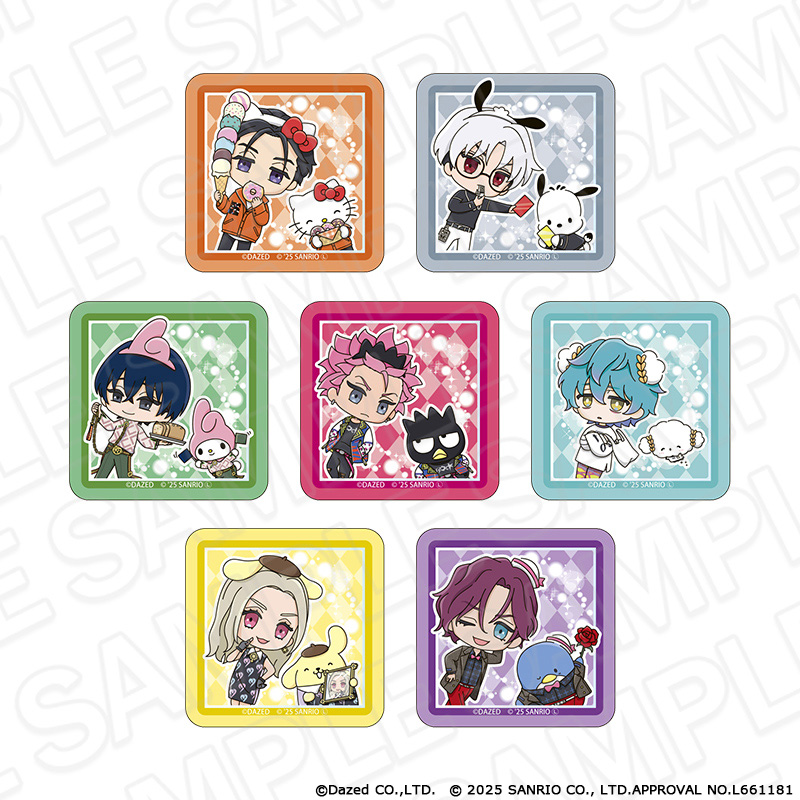 【コンテンツシード】カリスマ×サンリオキャラクターズ アクリルブロック（ブラインド） vol.2