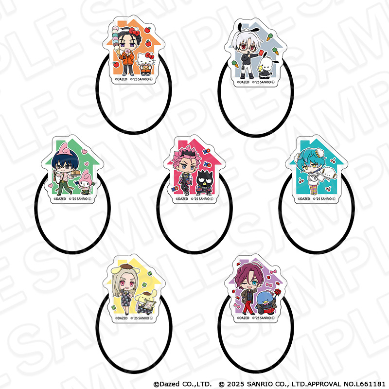 【コンテンツシード】カリスマ×サンリオキャラクターズ アクリルヘアゴム（ブラインド） vol.2