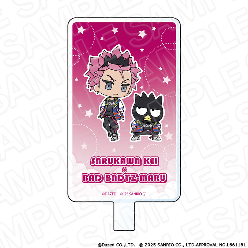 【コンテンツシード】カリスマ×サンリオキャラクターズ フォンタブ 猿川 慧×バッドばつ丸 vol.2
