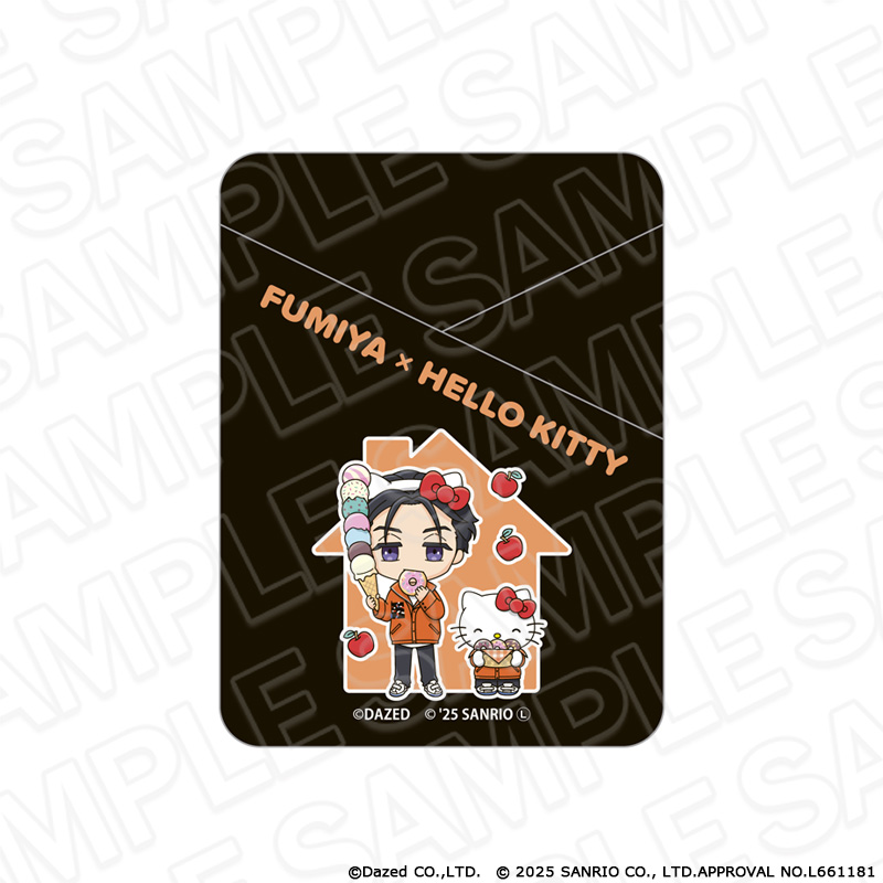 【コンテンツシード】カリスマ×サンリオキャラクターズ ポケットカードホルダー 伊藤 ふみや×ハローキティ vol.2