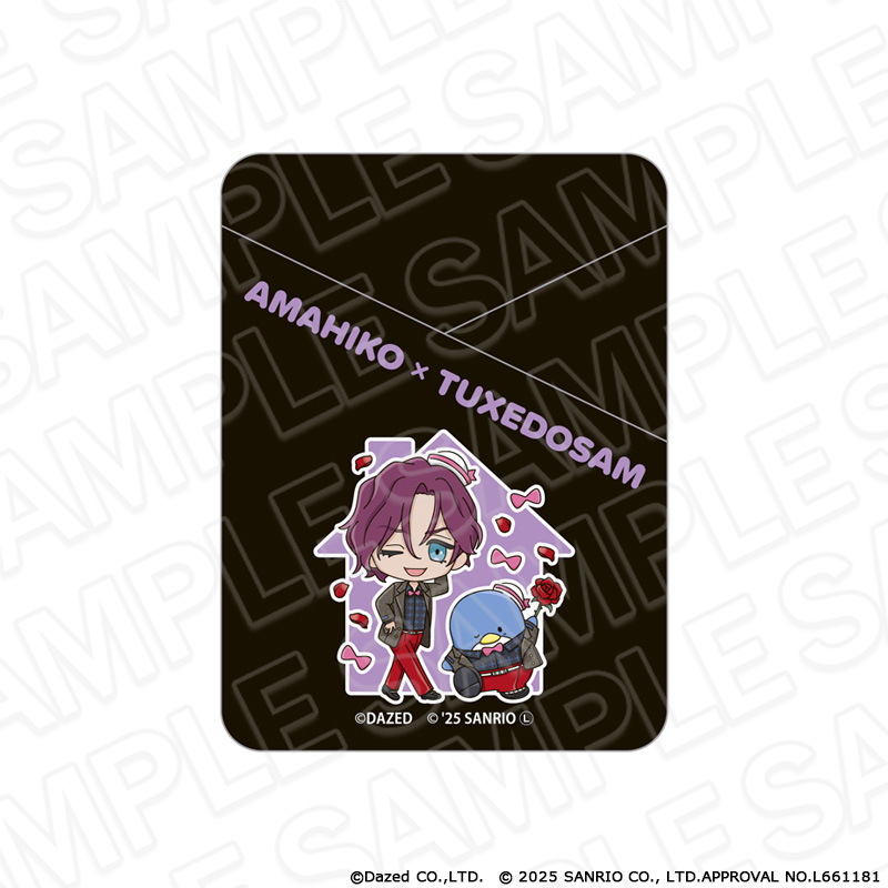 【コンテンツシード】カリスマ×サンリオキャラクターズ ポケットカードホルダー 天堂 天彦×タキシードサム vol.2