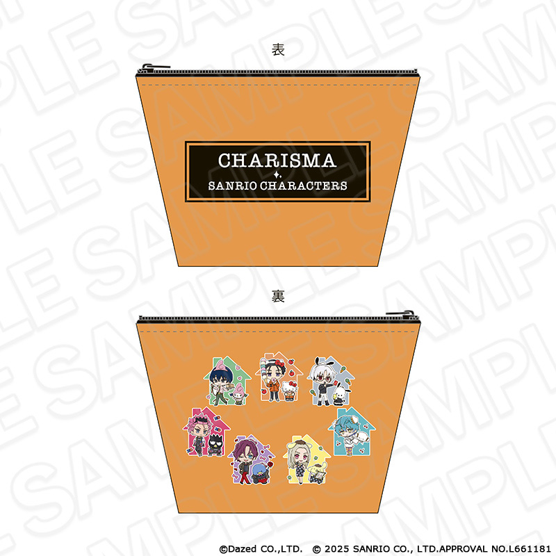 【コンテンツシード】カリスマ×サンリオキャラクターズ サテンポーチ vol.2