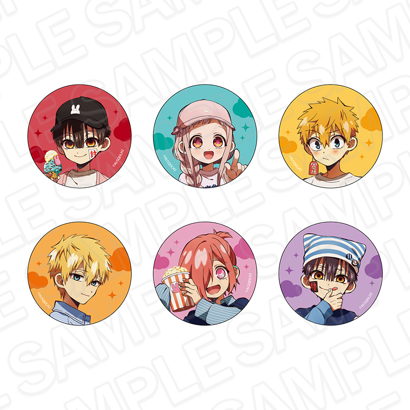 【コンテンツシード】地縛少年花子くん2 カンバッジ（ブラインド） 遊園地 ver. 1BOX入数：6