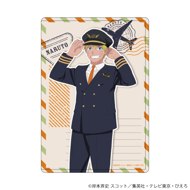 【A3】キャラクリアケース「NARUTO-ナルト- 疾風伝」31/うずまきナルト パイロットver.（描き下ろしイラスト）