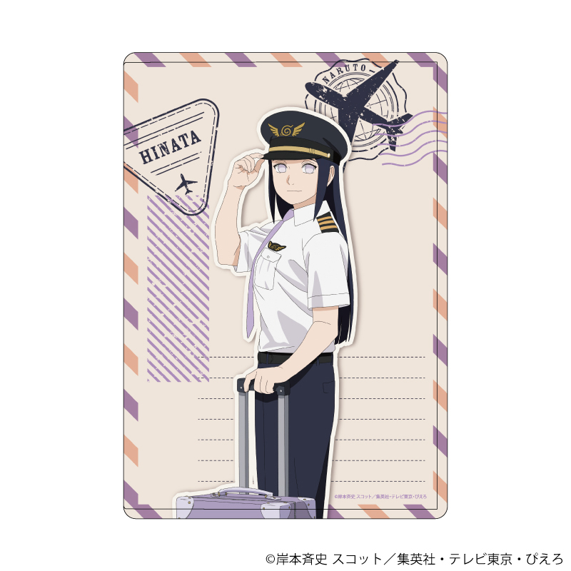 【A3】キャラクリアケース「NARUTO-ナルト- 疾風伝」35/日向ヒナタ パイロットver.（描き下ろしイラスト）