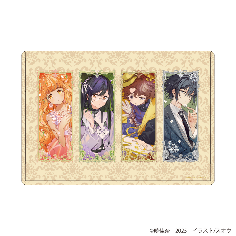 【A3】キャラクリアケース「春夏秋冬代行者」01/コマ割りデザインA（描き下ろしイラスト）