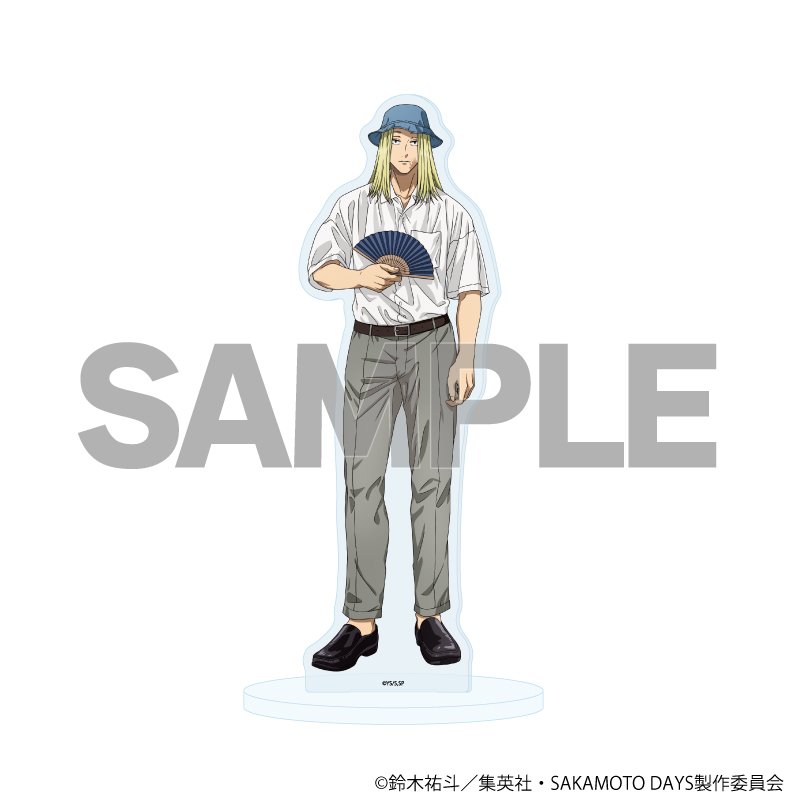 【A3】アクリルスタンド「SAKAMOTO DAYS」44/神々廻 夏私服ver.（描き下ろしイラスト）