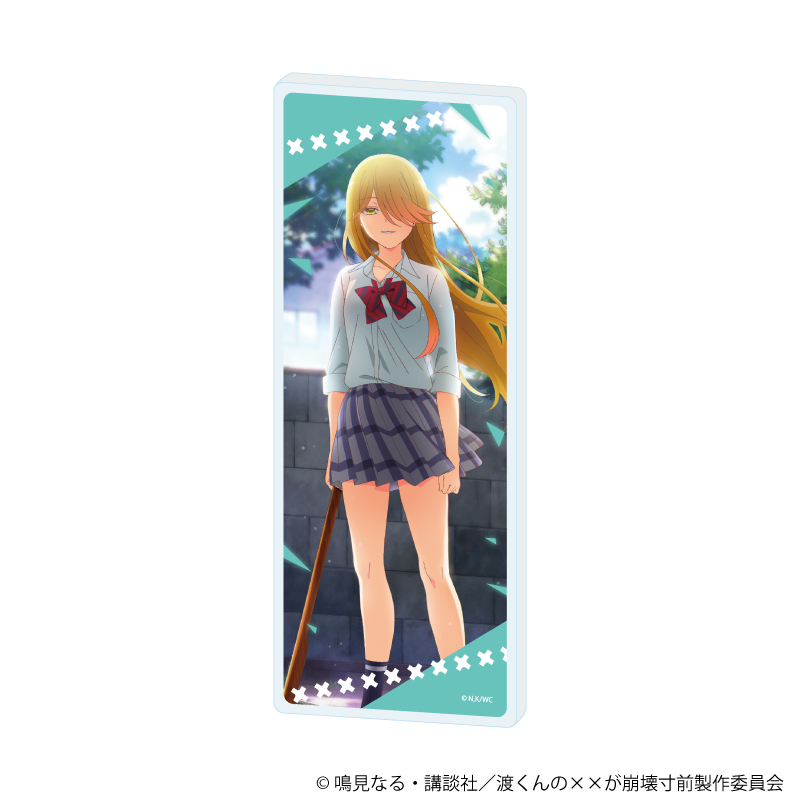 【A3】コレクションスタンド「TVアニメ『渡くんのXXが崩壊寸前』」01/館花 紗月（公式イラスト）