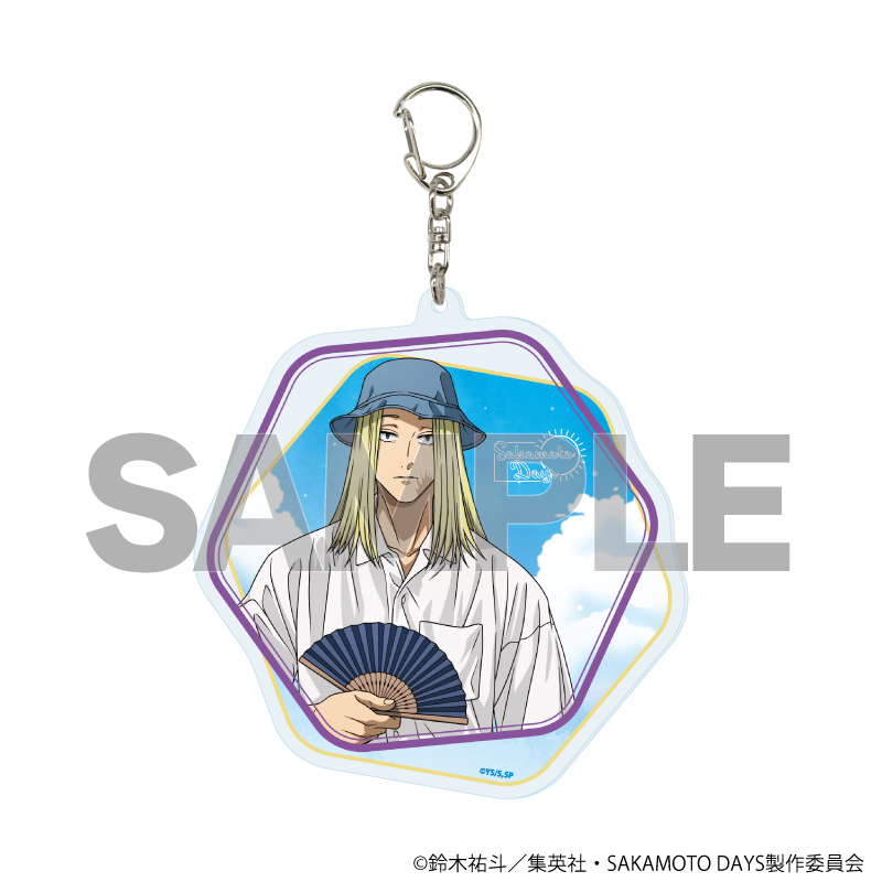 【A3】デカアクリルキーホルダー「SAKAMOTO DAYS」16/神々廻 夏私服ver.（描き下ろしイラスト）