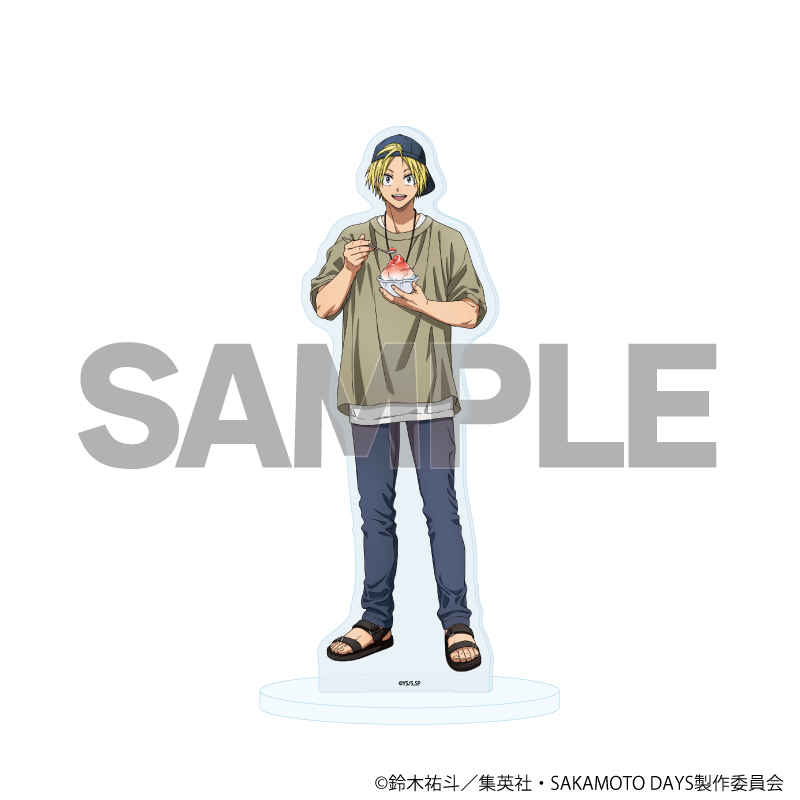 【A3】アクリルスタンド「SAKAMOTO DAYS」42/朝倉シン 夏私服ver.（描き下ろしイラスト）