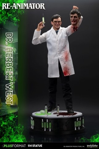 【インフィニティスタチュー】ZOMBIO/死霊のしたたり/ ハーバート・ウエスト プラスフォーマット 1/4 スタチュー