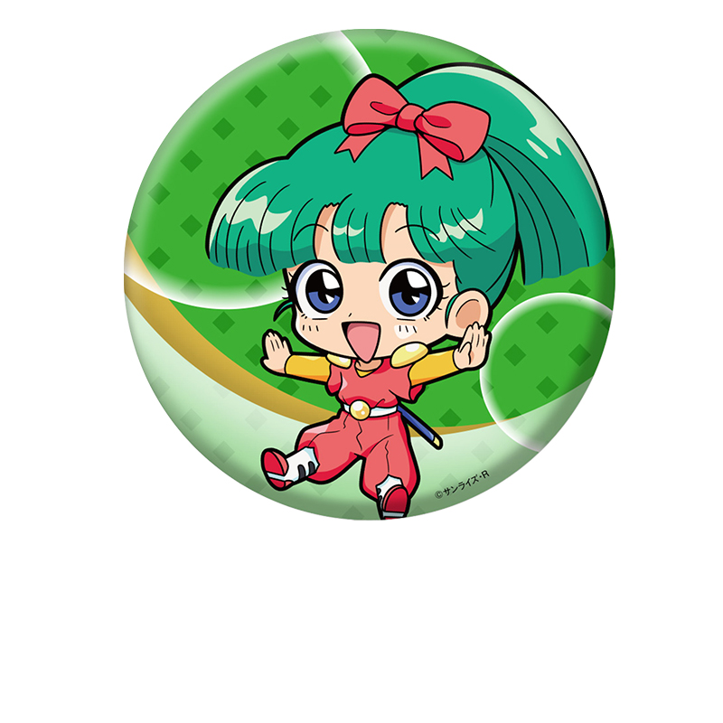 【ペンギンパレード】魔神英雄伝ワタル ぺたん娘缶バッジ 忍部ヒミコ