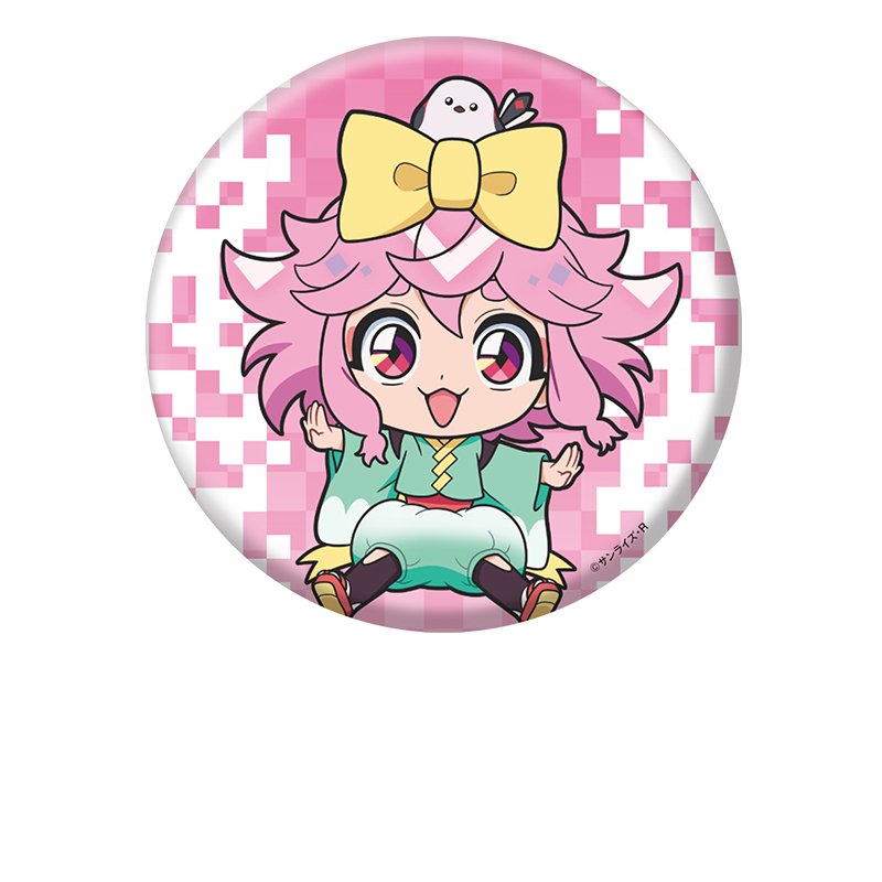 【ペンギンパレード】魔神創造伝ワタル ぺたん娘缶バッジ マロ