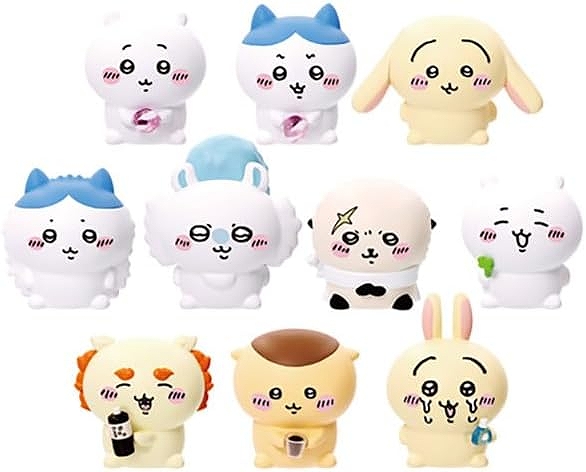 【エンスカイ】ちいかわ ソフビパペットマスコット2 1BOX入数：10