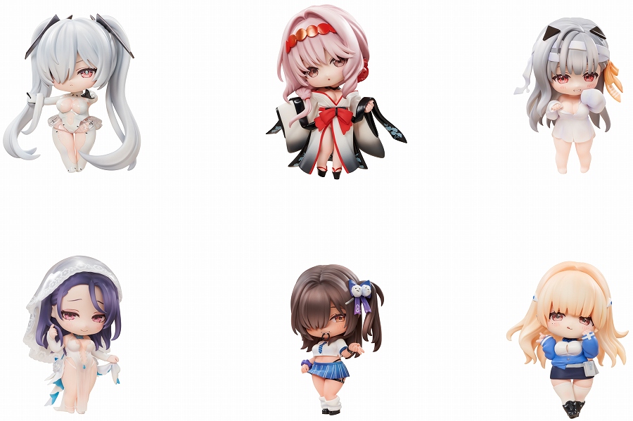 【Hobby sakura】勝利の女神：NIKKE SACシリーズ Vol.3 デフォルメフィギュア コンプリートBOX 1BOX入数：6