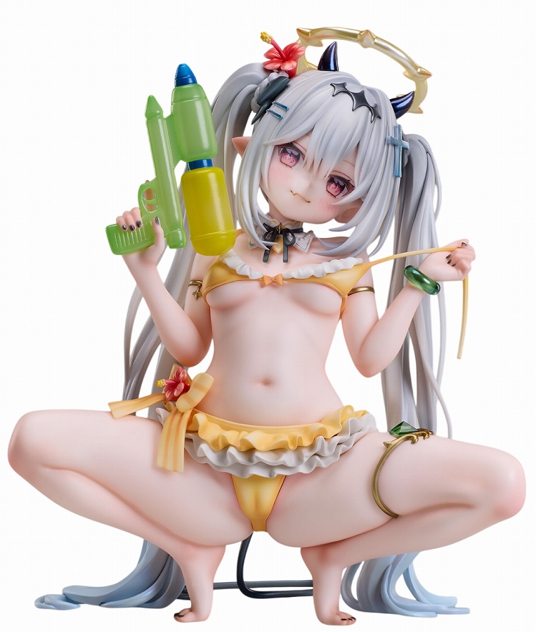 【ユニオンクリエイティブ】chihiroイラスト『銀髪ちゃん』 1/6スケール完成品フィギュア