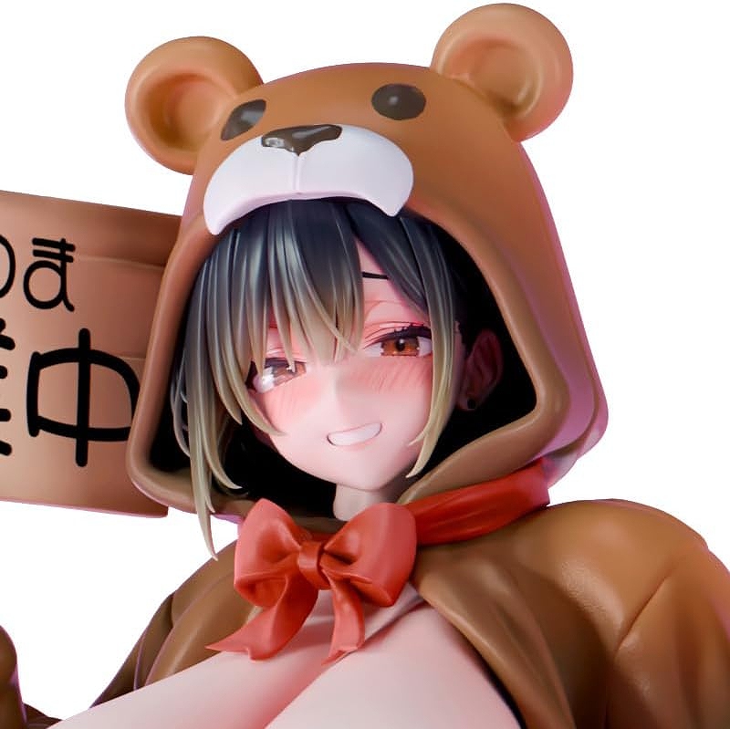 【インサイト】肉感少女 ようこそ！ハニーパーク 熊乃みつ くまヘッド付きver. 1/6スケール塗装済み完成品フィギュア