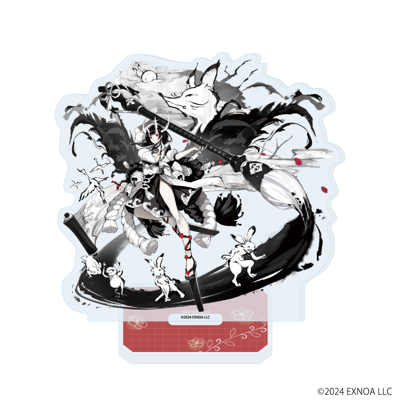 【A3】アクリルスタンド「ANGELICA ASTER」09/モノクローム（公式イラスト）