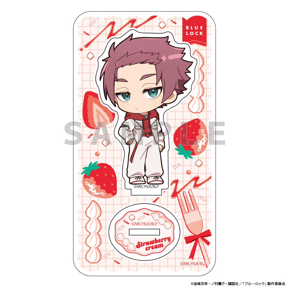 【Parflette】ブルーロック アクリルスタンド （糸師 冴/すとろべりーくりーむ）