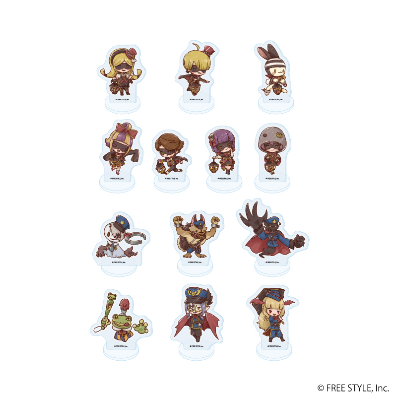 【A3】アクリルぷちスタンド「オバケイドロ！」01/ブラインド（全13種）（グラフアートイラスト） 1BOX入数：13