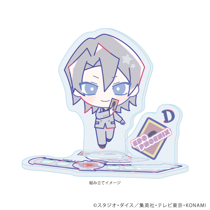 【A3】アクリルスタンドプレート「遊☆戯☆王デュエルモンスターズGX Design produced by Sanrio」05/エド・フェニックス（コラボイラスト）