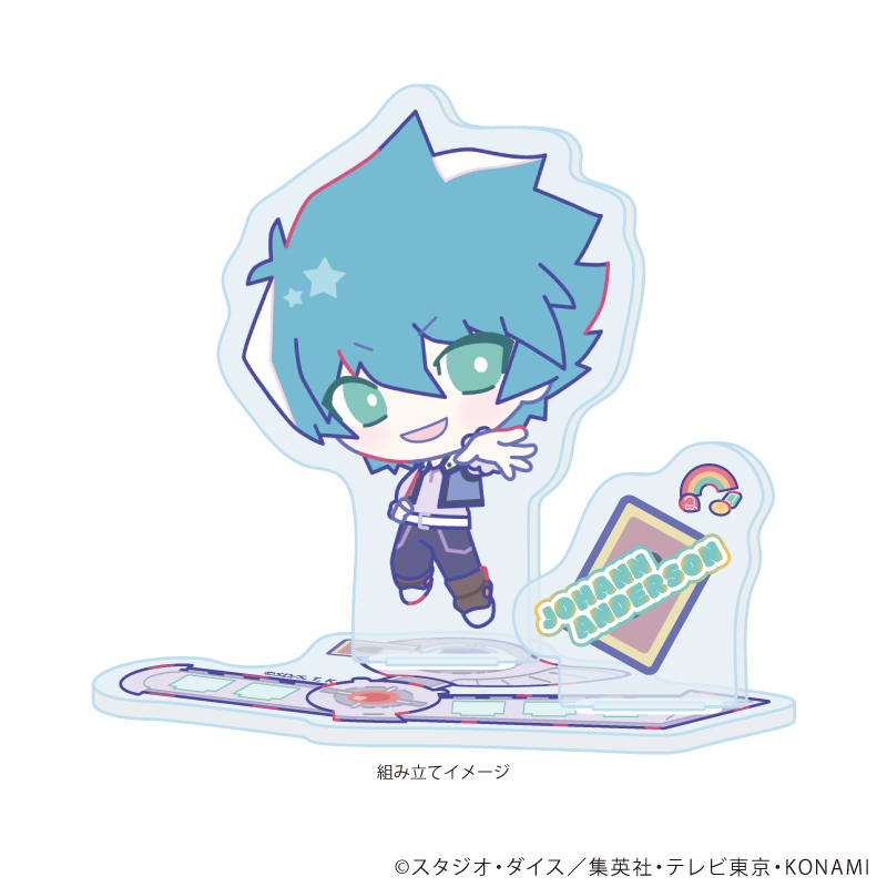 【A3】アクリルスタンドプレート「遊☆戯☆王デュエルモンスターズGX Design produced by Sanrio」06/ヨハン・アンデルセン（コラボイラスト）