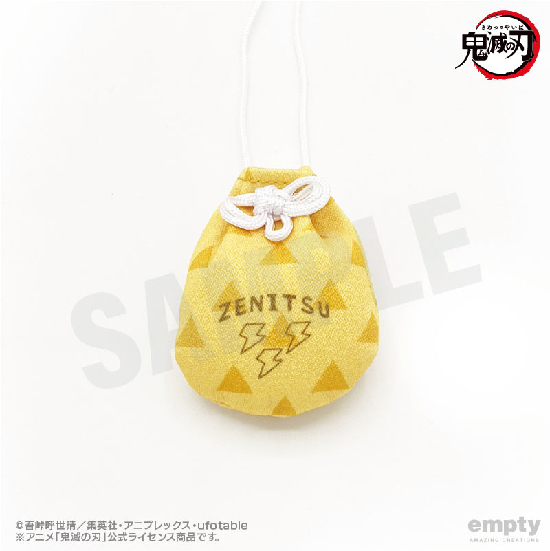 【empty】鬼滅の刃 お守り風根付 03 我妻善逸