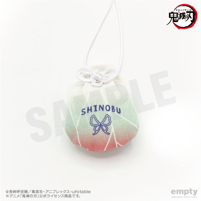 【empty】鬼滅の刃 お守り風根付 08 胡蝶しのぶ