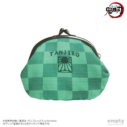 【empty】鬼滅の刃 がま口小銭入れ 01 竈門炭治郎