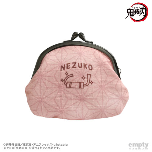 【empty】鬼滅の刃 がま口小銭入れ 02 竈門禰豆子