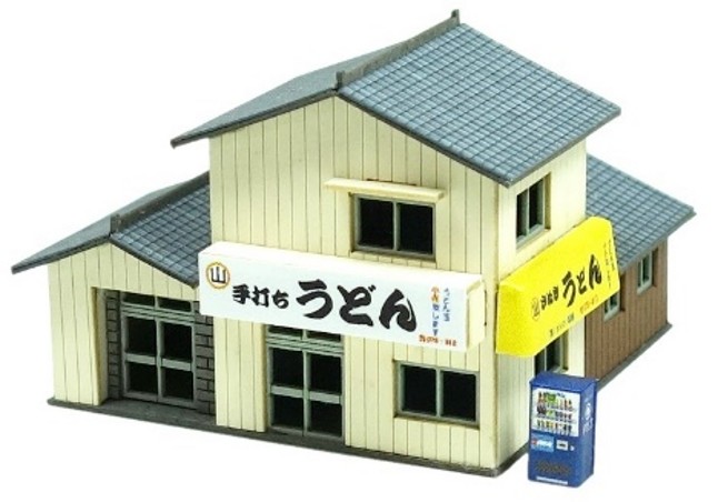 【さんけい】みにちゅあーとプチシリーズ（S=1/220）うどん屋
